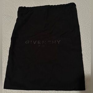 Givenchy Black Logo Dust Bag